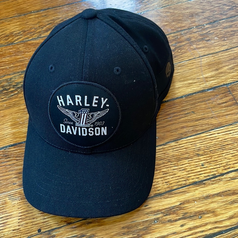 Harley Davidson fitted men’s cap s/m black